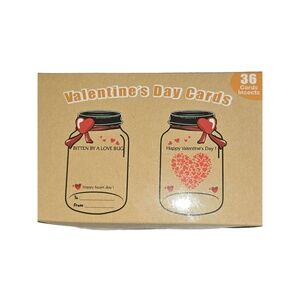 NEW Valentines Day Cards Kids 36 Count Insect Love Bug Classroom Exchange